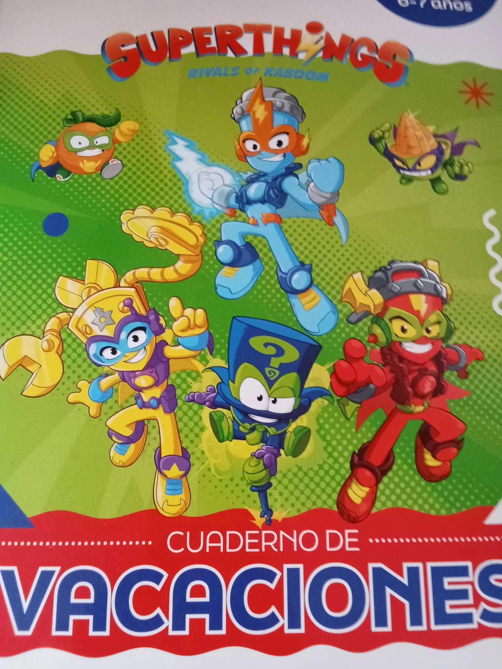 Cuaderno vacaciones superthings 